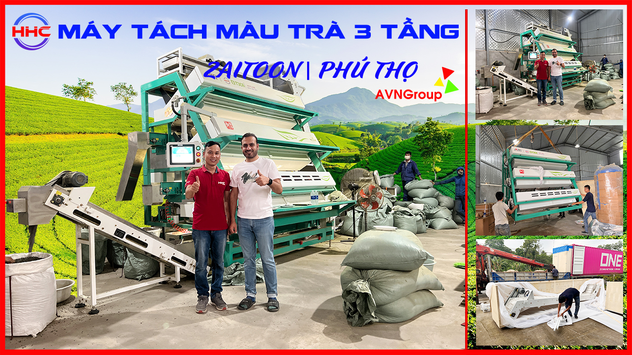 Máy tách màu trà (Chè) 3 tầng ST3C6